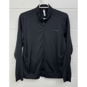 adidas Men's Essentials 3-Stripes Tricot Track Jacket Black / Men's Size XL
